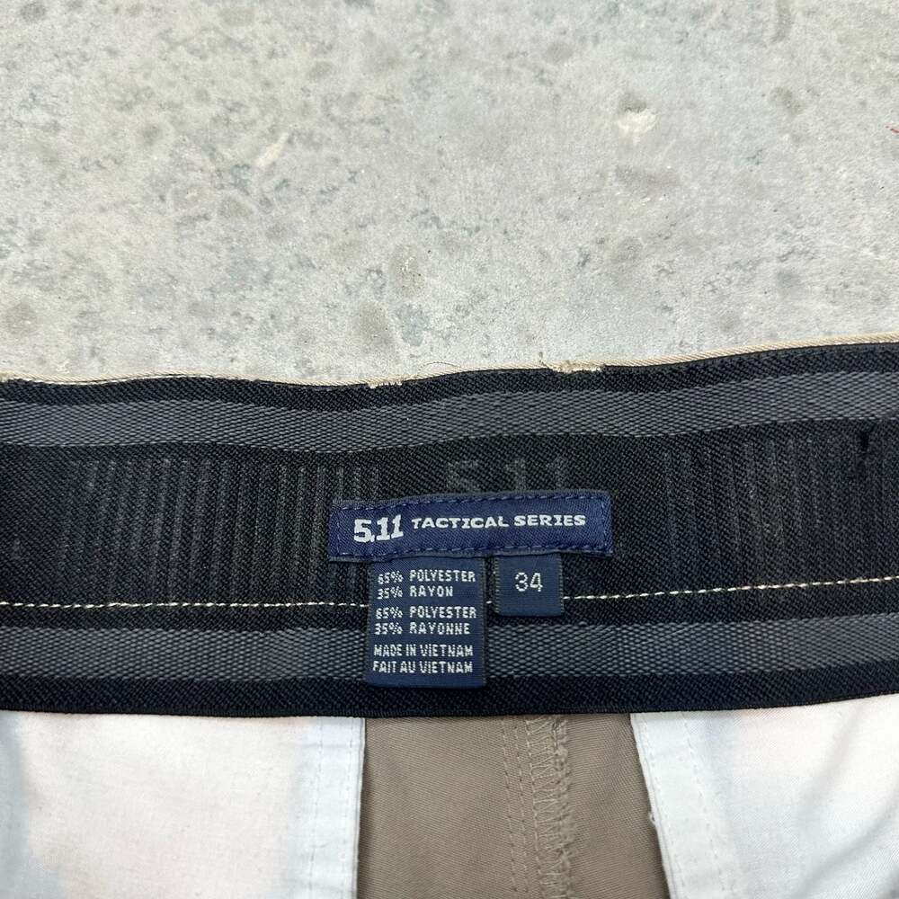 5.11 Tactical Series Khaki Cargo Pants - 34x32” - Picture 6 of 8